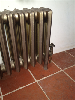 Quarry Tiles Reclaimed Radiator